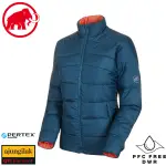 【MAMMUT 女WHITEHORN IN JKT正反兩穿羽絨外套《水鴨藍/椒橙》】1013-01090/夾克/悠遊山水