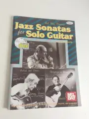 Ivor Mairants Jazz Sonatas For Solo Guitar Book, Extremely Rare 1997 + CD Last1
