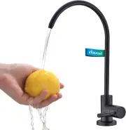 Drinking Water Faucet for Kitchen Sink, Water Filter Faucet Black Lead-Free Reve