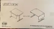 29” Modesty Panel By UPLIFT Desk - Black