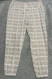 Patagonia Micro D Fleece Jogger Pants Women’s XL Snow Beam Natural NWT $99