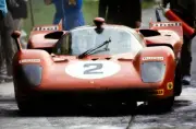 John Surtees Peter Schetty Spa Ferrari SEFAC Ferrari 512 S Monza - 1970 Photo 2
