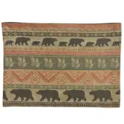Bear Ridge Jacquard Placemats - Set of 6