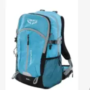 Elk 40L Hiking Backpack, Lightweight Waterproof Daypack With Rain Cover. NEW
