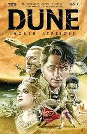 Dune House Atreides #2 2020 - JG Jones LCSD Foil Variant Ships in Mylar Bag NM+