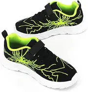 [AMZHRLY] Boys' Trainers, Sports Shoes, Breathable Outdoor Mesh Shoe for Running and Sports, EU 28-39, Green, 35 EU
