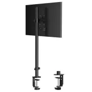 Single Tall Monitor Stand Extra Tall 31 Inch Monitor Mount Fully Adjustable Tall