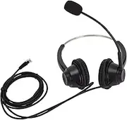 Binaural Noise Canceling Phone Headset for Call Centers Online Courses