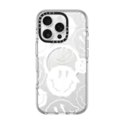 iPhone 16 Pro Clear Case MagSafe Compatible White Smile