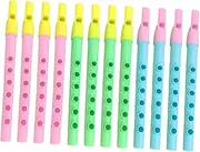 Milisten 12Pcs Recorder for Beginner Wind Instrument for Music Practice and Development of Hand Coordination