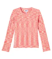[Molo] Molo Gabriella ribbed-knit sweater Y 14/15 orange