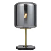 Korova Table Lamp Brass Smoke | Telbix Lighting