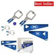 Professional Drawer Slide Installation Jig & Face Clamp Set for Woodworking