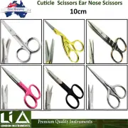 6 Pieces Cuticle Nail Scissors Baby Nail Care Ear Nose Hair Scissors Sharp Small