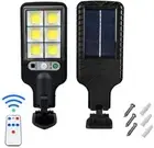 Solar LED Street Lights Motion Sensor Security Wall Outdoor Lamp Remote Control