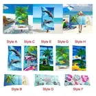 Highly Absorbent Beach Towel, Swimming Pool Bath Towel, for Home, Summer Dorm,