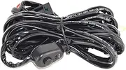 BYBDQKTVEH 5" 6000K 3000K LED Work Fog Light for Cars Truck SUV Boat 4x4 ATV 12V 24V Spot Flood LED Light Bar Offroad Driving Lamp Work Light(Wiring lead2)