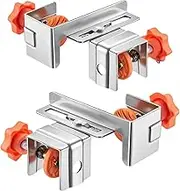Adjustable Drawer Fixing Clamp | 2X Drawer Fixing Clips - Adjustable Stainless Steel Clip For Woodworking Carpentry Positioning Furniture Assembly