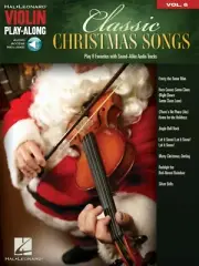 Classic Christmas Songs Sheet Music Violin Play-Along Book and Audio 000348311
