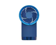 F19 Desktop Dual-spray Cold Fog Fan 4-blade USB Portable Office Cooling Device with Atmosphere Lights To Humidify The Air