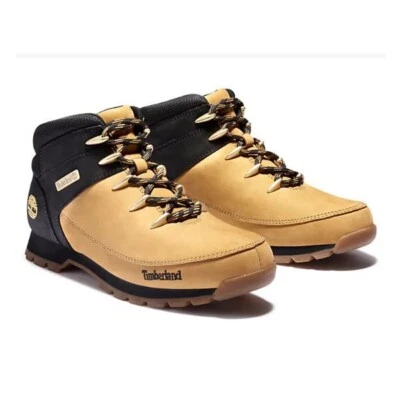 Timberland Men's Euro Sprint Wheat / Black Hiker Boots A1NHJ