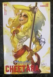Thunder Cats: Cheetara #1 2024 SDCC Trade Signed by Mirka Andolfo w/COA NM