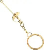 GANAZONO Fencing Keychain Pendant Durable Key Ring for Fencers Decorative Bag Accessory Large Capacity Key Holder Stylish Practical Keychain for Everyday Use