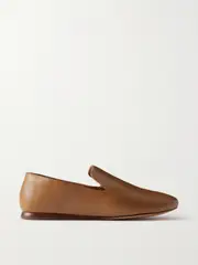 [VINCE] VINCE - Demi Leather Loafers - Tan - US11 US11 Brown