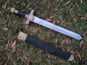 Handmade Eva Foam LARP Cosplay Adventurer Short Sword And Scabbard