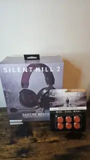 Silent Hill 2 Gaming Headset Limited Edition With Limited Edition Grippers New