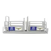 Little Buster Toys Double Bucking Chutes L15.00" x H6.25", Metal, Free Shipping!
