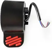 NPKNGZTATW Upgrade Red Green Color Finger Button Throttle Brake Fit for Ninebot ES1/ES2/ES3/ES4 Electric Scooter Replacement Parts Scooter Parts(Brake Red)