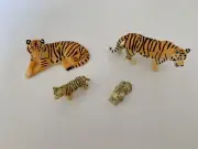 Terra by Battat – Tiger Family - Toy Tiger Safari Animals for Kids 3-Years-Old &
