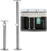 Undermount Sink Bracket for Kitchen Adjustable Stainless Steel Support Kit 16"To