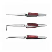 High-Quality Claw Tweezers – 3-Pack Stainless Steel Diamond & Gemstone Pickup To