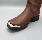 WESTERN COWBOY BOOT TIPS Pair - Wide Square Toe f type