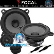 FOCAL ISN100 4" CAR AUDIO 4 OHM POLYGLASS COMPONENT SPEAKERS MIDS TWEETERS NEW