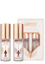 Charlotte Tilbury Airbrush Flawless Setting Spray Kit, Kit, Green Tea
