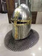 Medieval Sugarloaf Spartan Helmet Roman Helmet Knight Ancient Armor Wearable