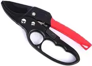 Faleior Stainless Steel Garden Shears, Bypass Pruning Scissors Secateurs With Sk-5 Steel,Pruning Shears for Trees and Shrubs, Liquid Handle, Multi-Purpose (Jumping pulley shear)
