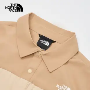 【The North Face】TNF 長袖襯衫 吸濕排汗防曬 M FIRST TRAIL UPF L/S SHIRT - AP 男 卡其(NF0A83TJPV6)