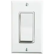 WALL DECORA ROCKER SWITCH 15A SINGLEPOLE / 3WAY / 4WAY FITS 5601 5603 5604 WHITE