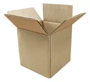 6 x 6 x 6" Corrugated Boxes 25/Bundle, Brown Shipping/Moving/Packing Boxes