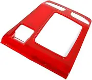 Red Car Interior Gear Shift Box Panel Cover Decoration Trim Sticker for Compass 2021+ Trim Interior