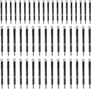 Intensive Pen | Metal Pen for Signing x50, Multifunctional Modern Office Supplies with Silver Clip for Business , Students, Teachers, Professionals and Daily Use