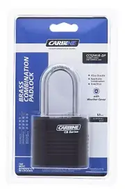 Carbine 57mm Combination Padlock - Four Dial - CC52WJR-DP