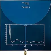 Nooelec UWB Surveyor Antenna - Extremely Wide Bandwidth Biconical Low-Profile PCB Antenna. Frequency Range of 700MHz to 10GHz, Average Gain of 3dBi. Very Small and Portable with SMA Female Connector