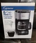 Jura Capresso 5-Cup Coffee Maker Black Stainless Steel Programmable Mini-Drip