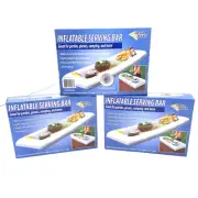 (x3 Units) Inflatable Serving Bar Salad Bar With Drain Plug Picnic Buffet Party