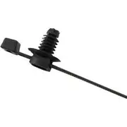 Aeroflow Fir Tree Cable Tie 4.8X210mm 2Piece 25 Pack Black Zip Ties - AF98-4822-25